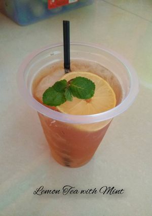 Foto resep Lemon tea with mint