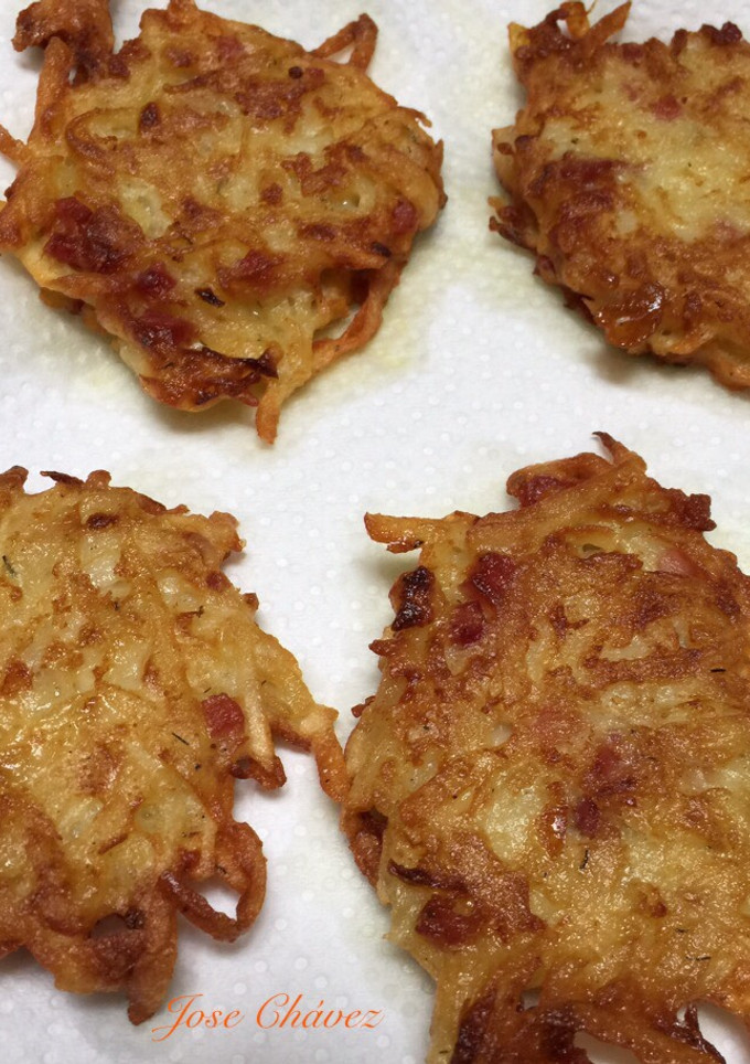 Una foto de Tortitas de Papas