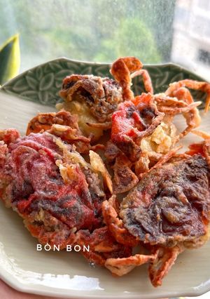 Hình của món Cua Lột Chiên Bột.