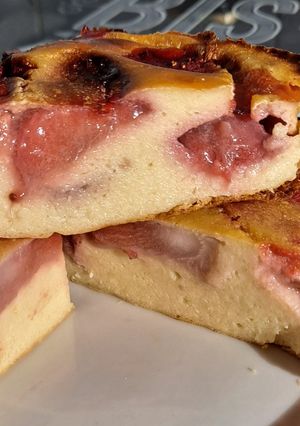 Une photo de Flanfoutis à la fraise