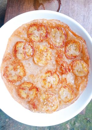 Hình của món Pizza chuối.