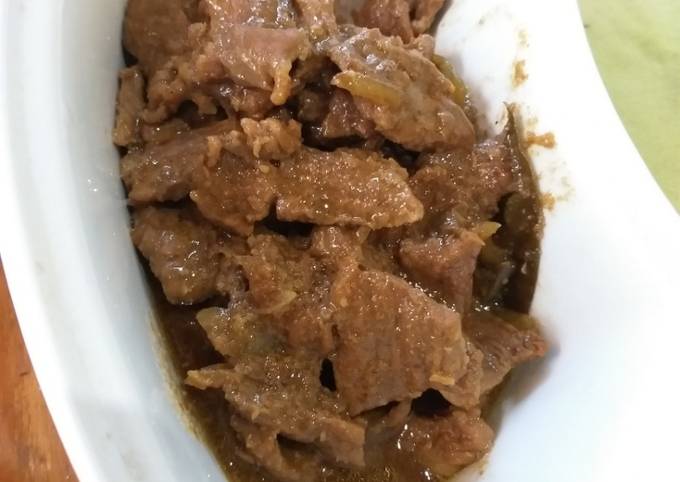 Daging sapi kecap gurih