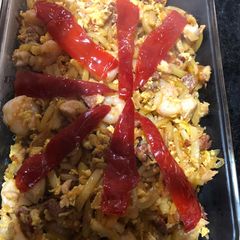 A picture of Chicken and Shrimp a Braz.