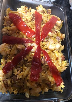 A picture of Chicken and Shrimp a Braz.