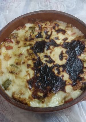 صورة لوصفة بطاطس بصدور الدجاج والبشاميل