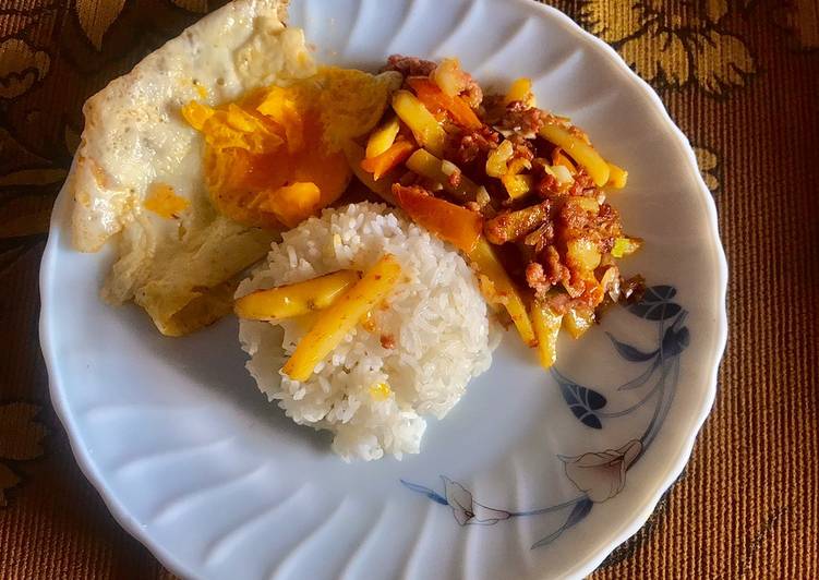 Resep Nasi Beef Kentang for Breakfast yang Menggugah Selera