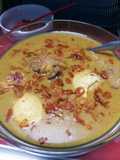 Opor ayam kuning santan sasa