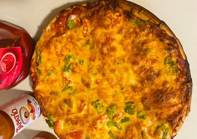 Easy pesy minutes made Cheesy Pizza 🍕