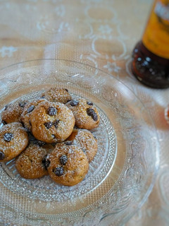 Una foto de Galletas de vino dulce y chocolate