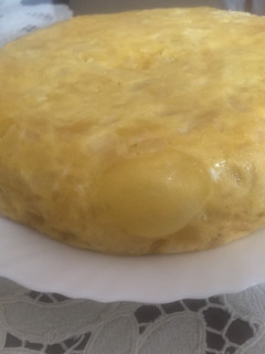 Una foto de Tortilla de patatas y cebolla