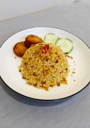 Foto resep Nasi Goreng Daun Bawang