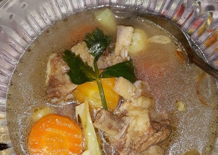 Sop tulang sapi yamiie