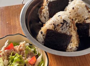 Foto resep Onigiri ayam