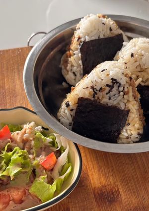 Foto resep Onigiri ayam