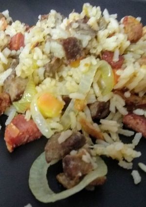 Foto de Carreteiro com sobras de churrasco