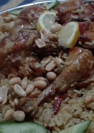 صورة لوصفة مقلوبة بالجزر والبطاطا 😍