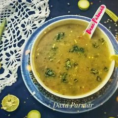 A picture of Green Moong Soup.