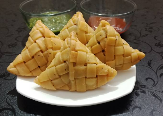 Mat Style Khasta Samosa