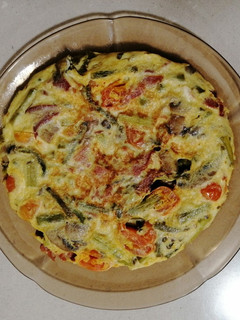 Una foto de Tortilla de verduritas