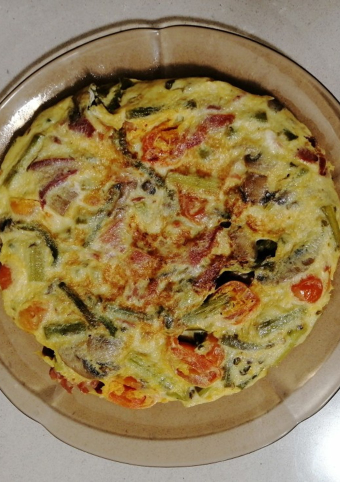 Una foto de Tortilla de verduritas