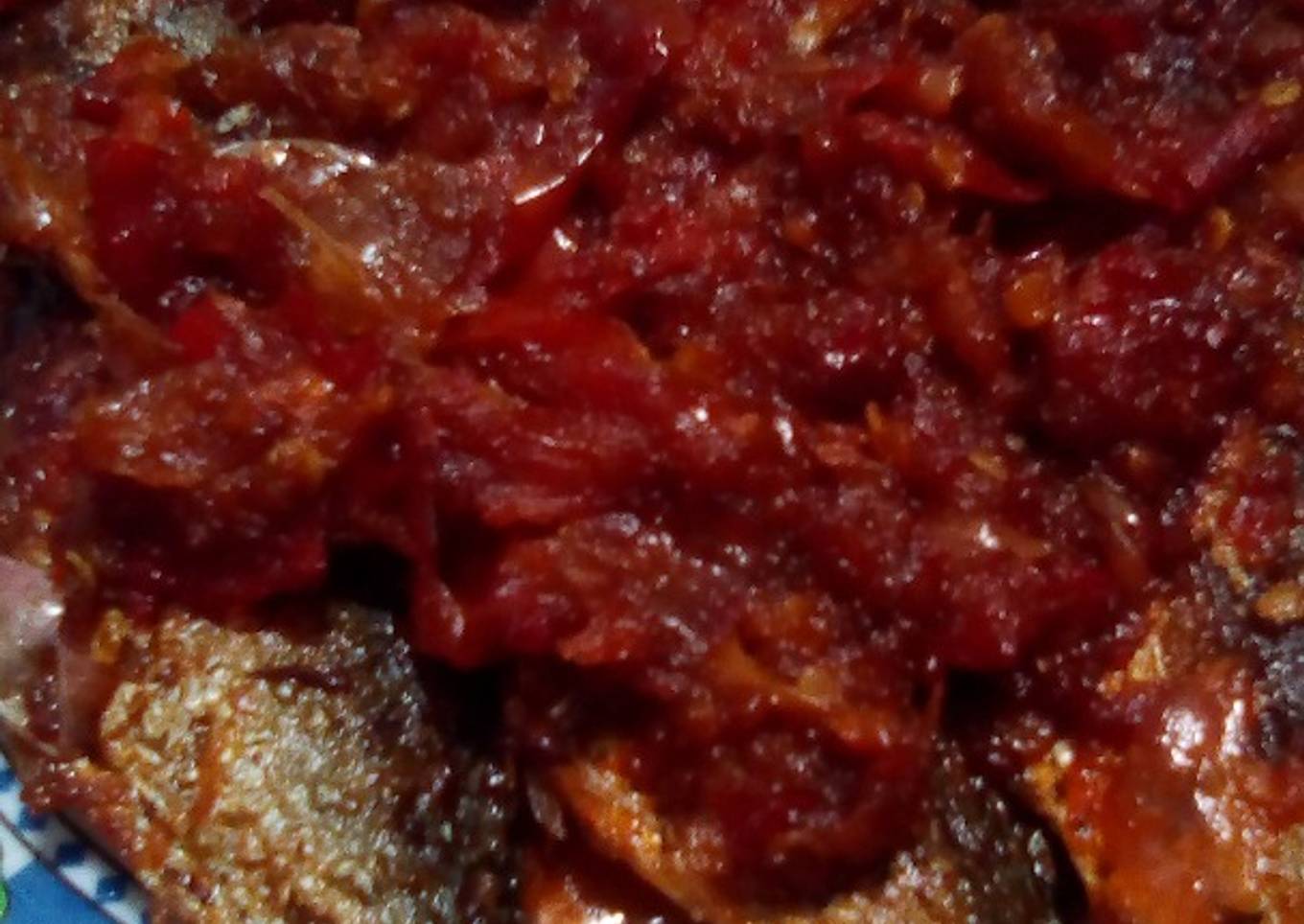 Ikan kembung balado