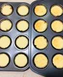 Bánh bông lan phô mai Nhật Bản (Japanese chiffon cheese cupcakes)