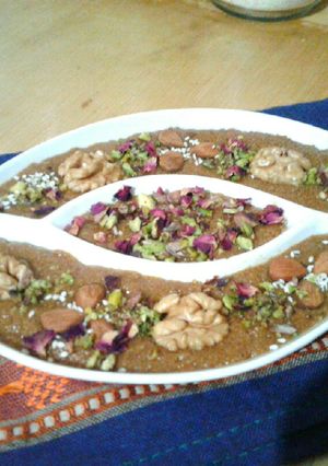 صورة لوصفة طمينة المولد النبوي الشريف