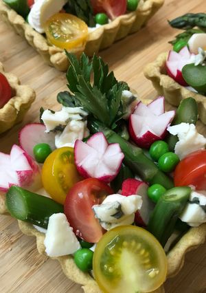 Une photo de Tartelettes Printanières