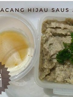 Foto resep Mpasi 8 bulan OAT KACANG HIJAU SAUS JERUK