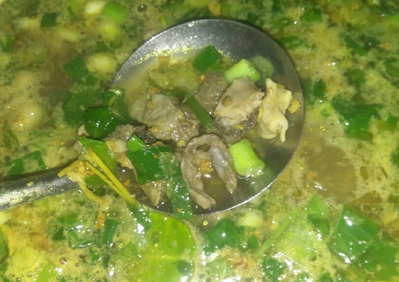 Soto daging + Babat