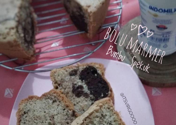 Resep #284. Bolu Marmer Bumbu Spekuk yang Enak Banget