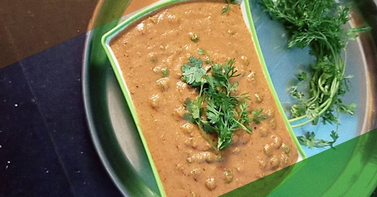 मटर की ग्रेवी वाली सब्जी (matar ki gravy wali sabzi recipe in hindi