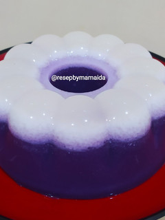 Foto resep Pudding Susu Ubi Ungu