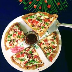 Healthy Instant Pizza A picture of Healthy Instant Pizza.