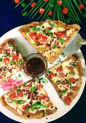A picture of Healthy Instant Pizza.