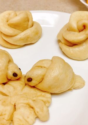 Hình của món Bánh hấp từ bột bánh biscuits.