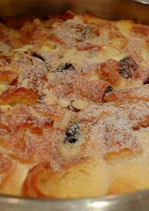 Foto resep Pudding roti + saus vanilla