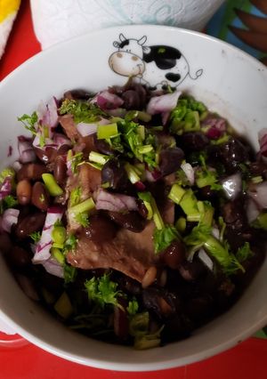 Una foto de Frijol puerco