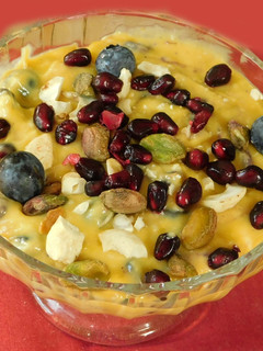 மாம்பழ கஸ்டர்ட்(mango custard recipe in tamil) செய்முறை முக்கிய புகைப்படம்