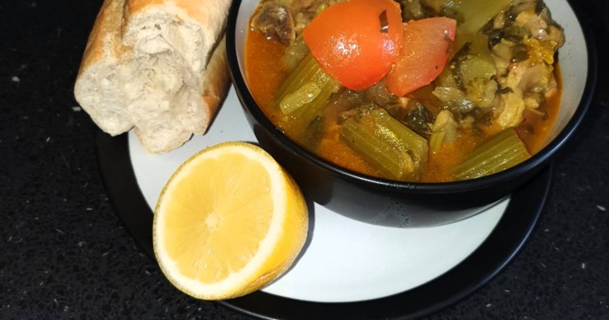 Iranian celery stew 👌 Recipe by lorraine Siegertsz Cookpad