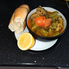 A picture of Iranian celery stew 👌.