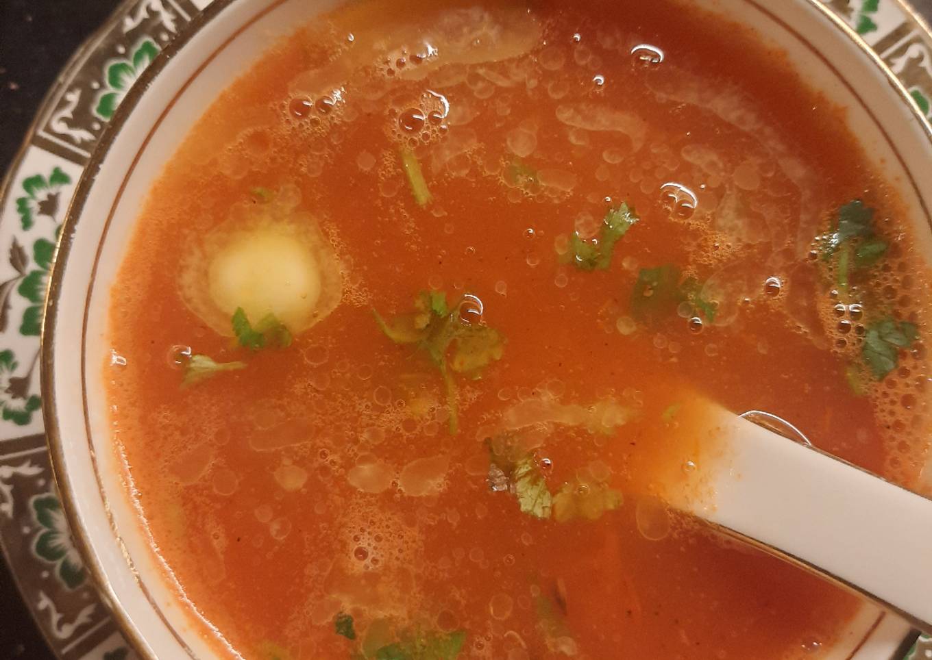 Carrot and tomato soup