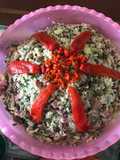 Arroz frito (variación sin salsa de soja original)
