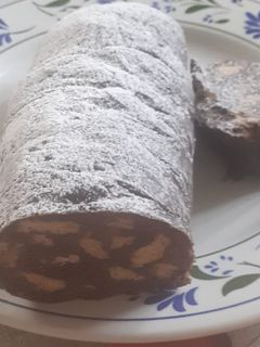 Foto di Salame al cioccolato 🍫 e caffè ☕ :)