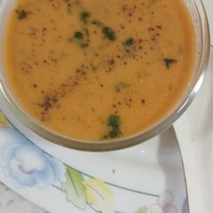 Almond cashewnut soup A picture of Almond cashewnut soup.