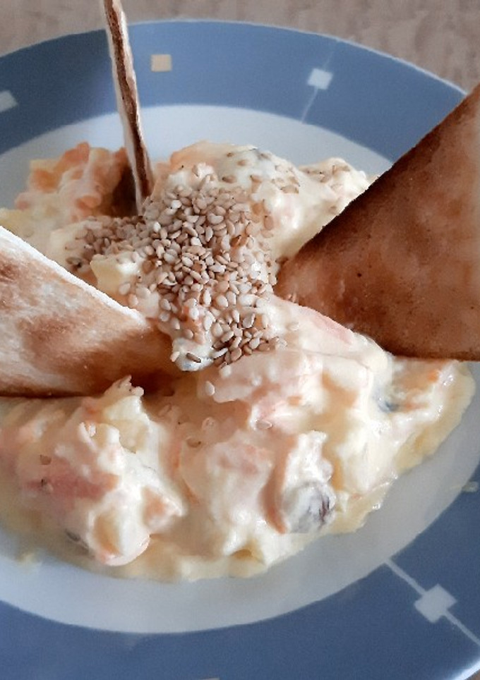 Una foto de Ensalada de zanahoria y piña
