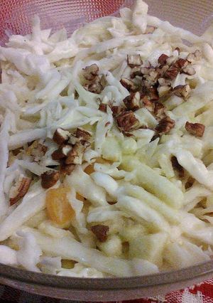 Una foto de Ensalada Waldorf a mi estilo