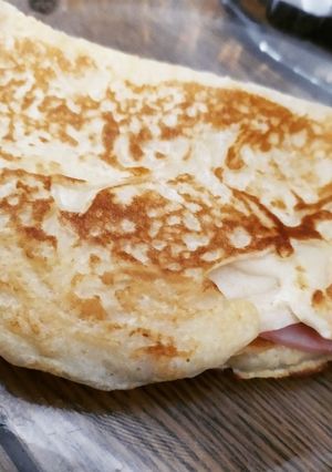 Una foto de Crepe de York queso