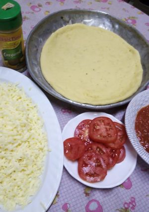A picture of Soft pizza base#4weekschallege.