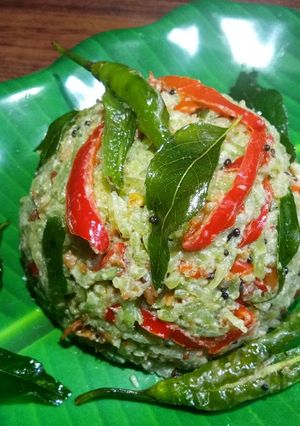 A picture of Snake Gourd Salad.